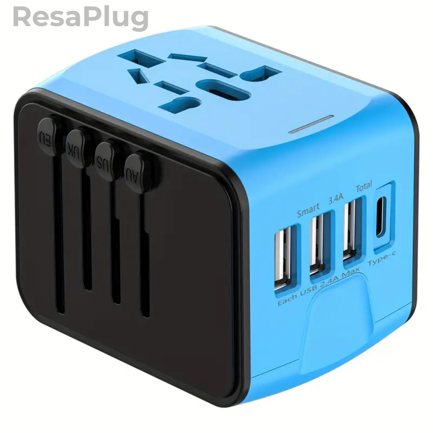 ResaPlug | Aldrig mer slut på batteri – detta är din ultimata reskamrat för en problemfri resa!