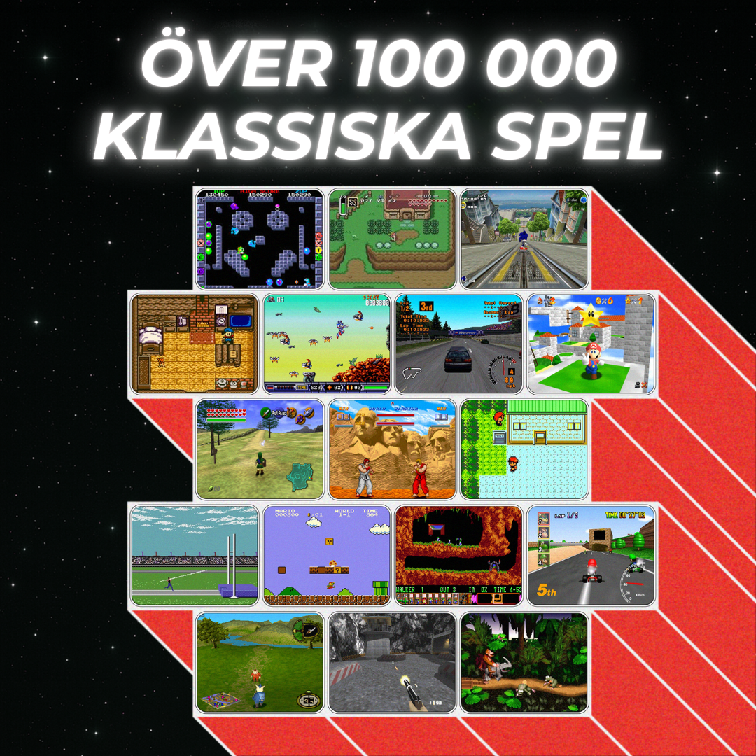 GameWave G11 Pro™ | Tänd upp din barndom på nytt – Den bästa retro gaming-renoveringen!