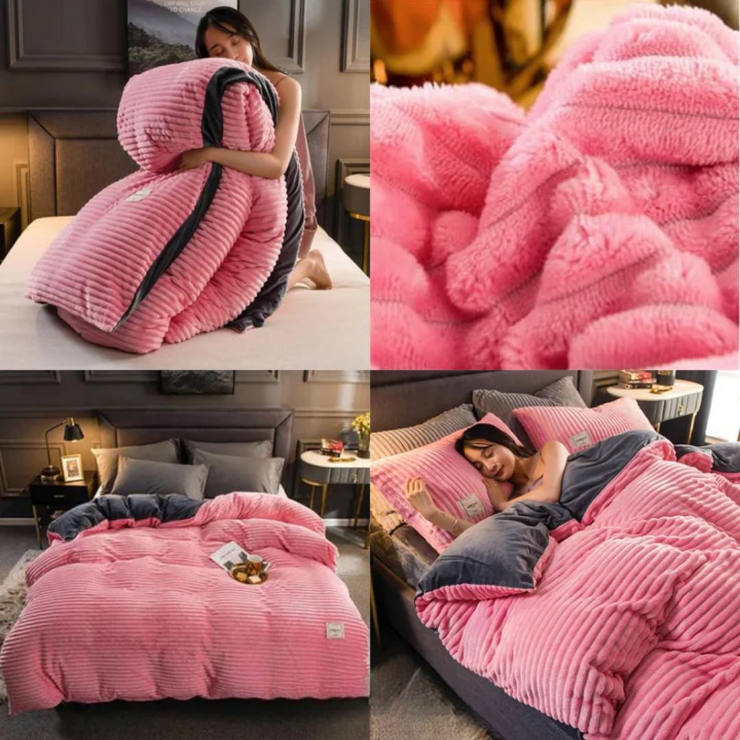 Fluweel Fleece Påslakan | Håller dig extra varm under kyliga dagar!