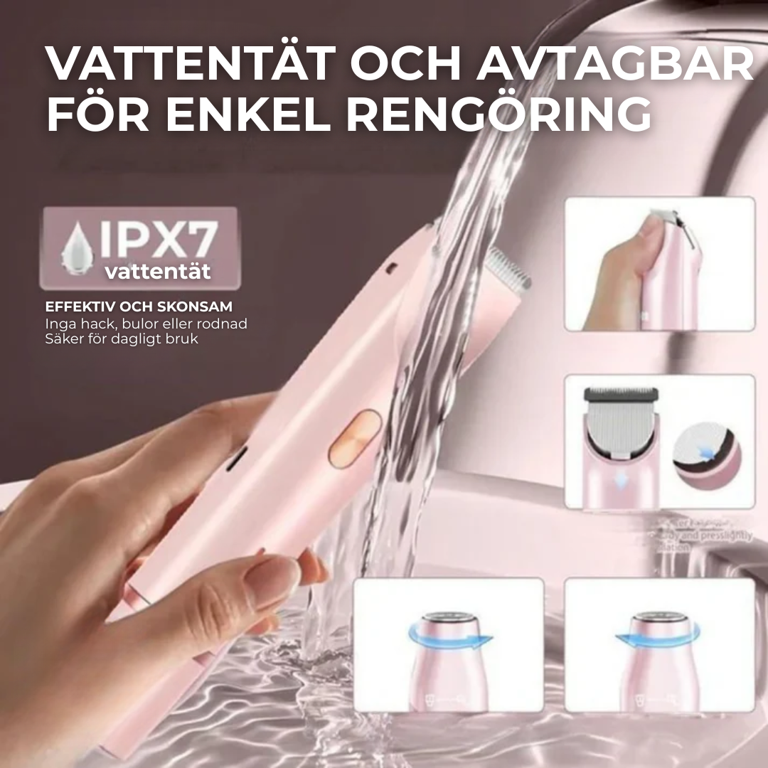 SilkEase™ | Slipp irritation och upplev silkeslen hud – din nya favorit för smidig hårborttagning!