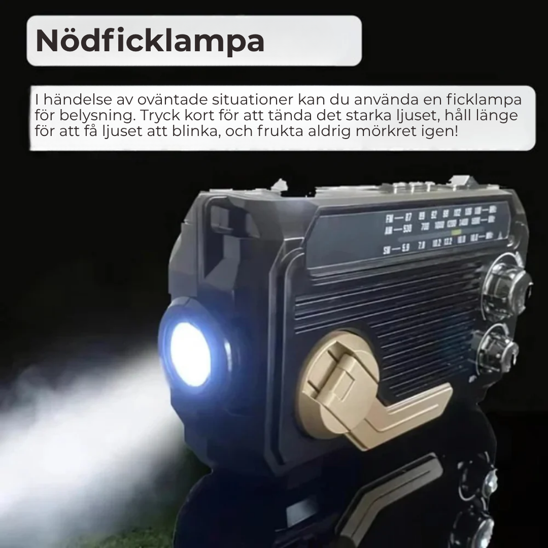 SaveWave™ | Håll dig uppkopplad, håll dig säker: Det ultimata överlevnadsverktyget för alla kriser