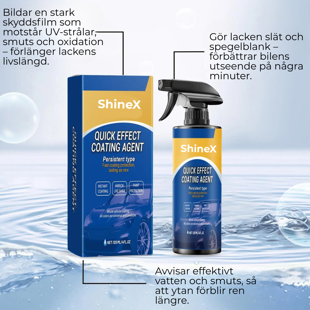 ShineX | Spegelliknande skydd på några minuter