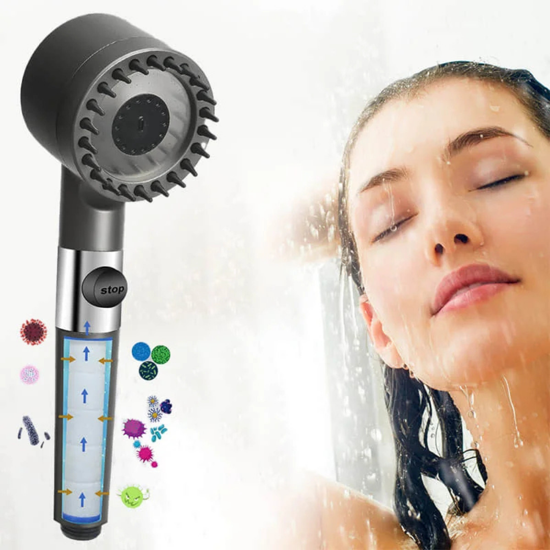 AQUELLE™ | Förvandla din dusch till ett spa – rent vatten, strålande hud och starkare hår med AQUELLE™