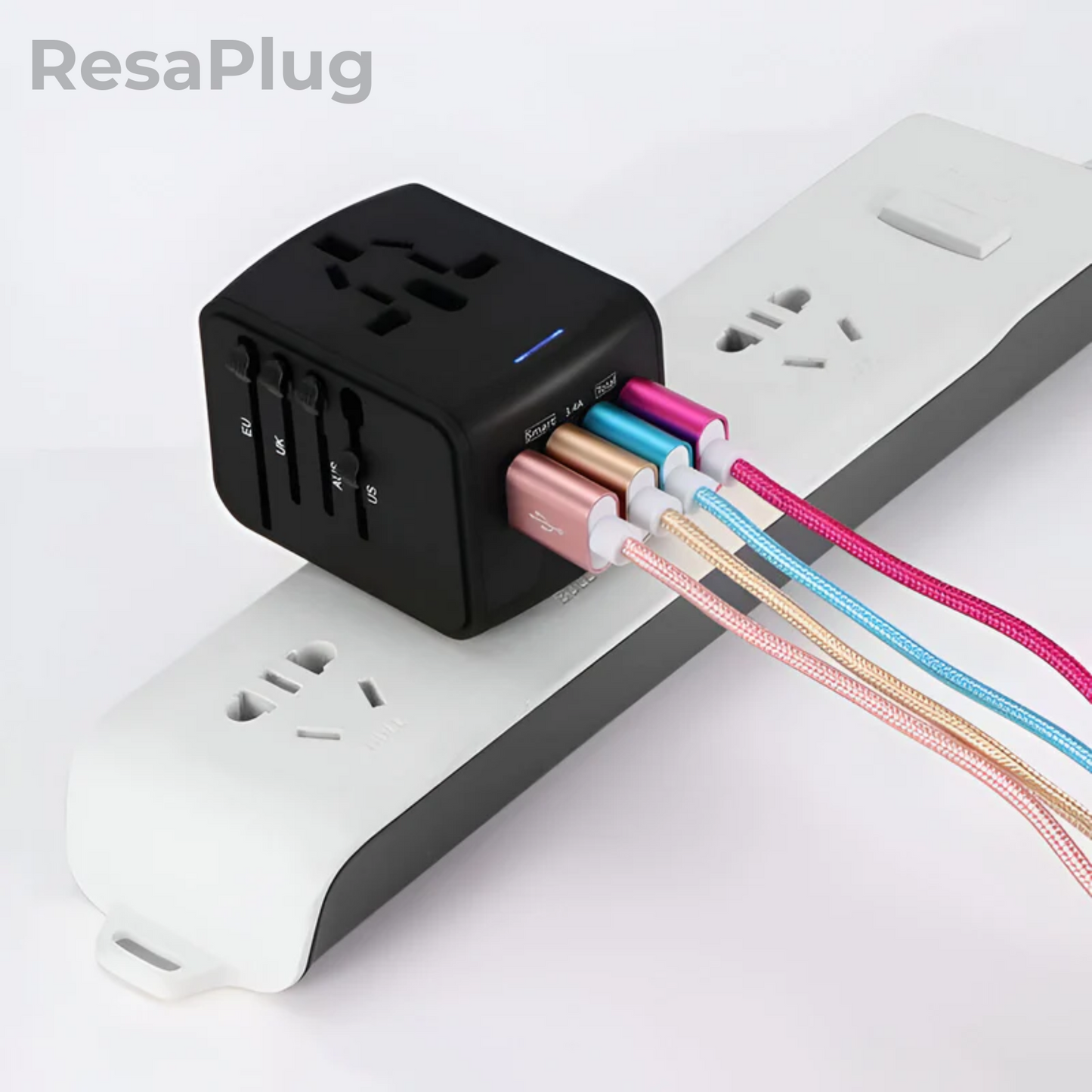ResaPlug | Aldrig mer slut på batteri – detta är din ultimata reskamrat för en problemfri resa!