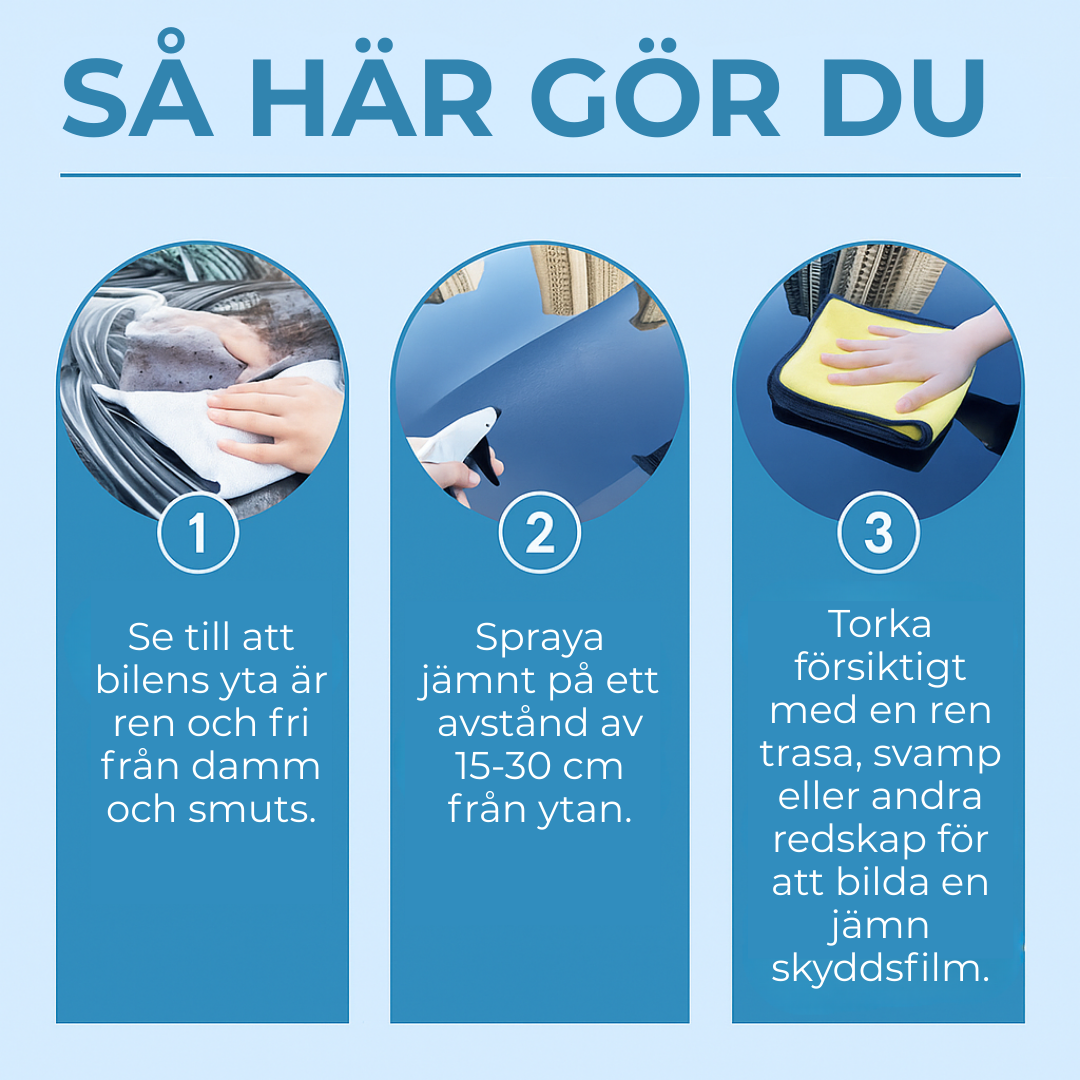 ShineX | Spegelliknande skydd på några minuter
