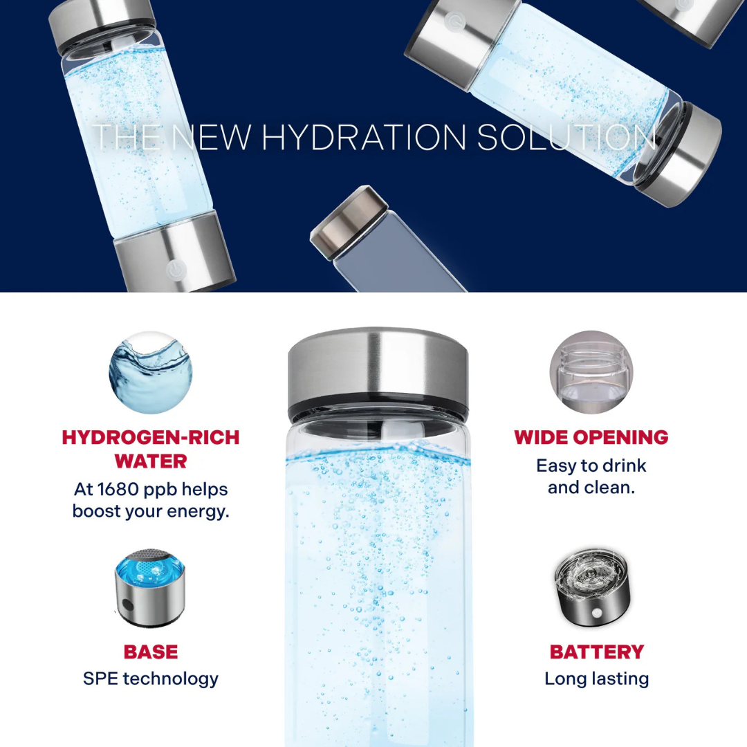 HydroLiv™ Vattenflaska med vätgas 🌊