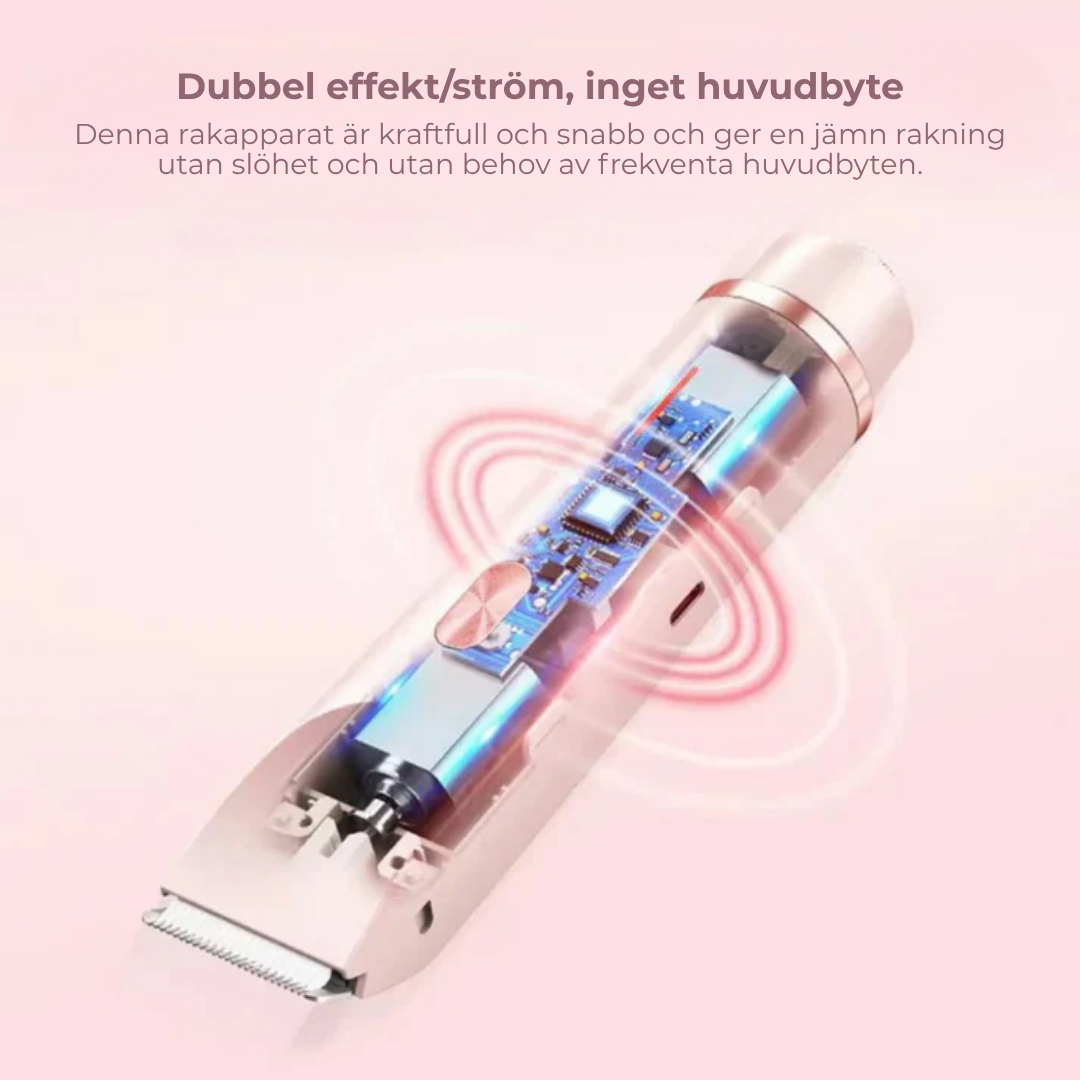 SilkEase™ | Slipp irritation och upplev silkeslen hud – din nya favorit för smidig hårborttagning!