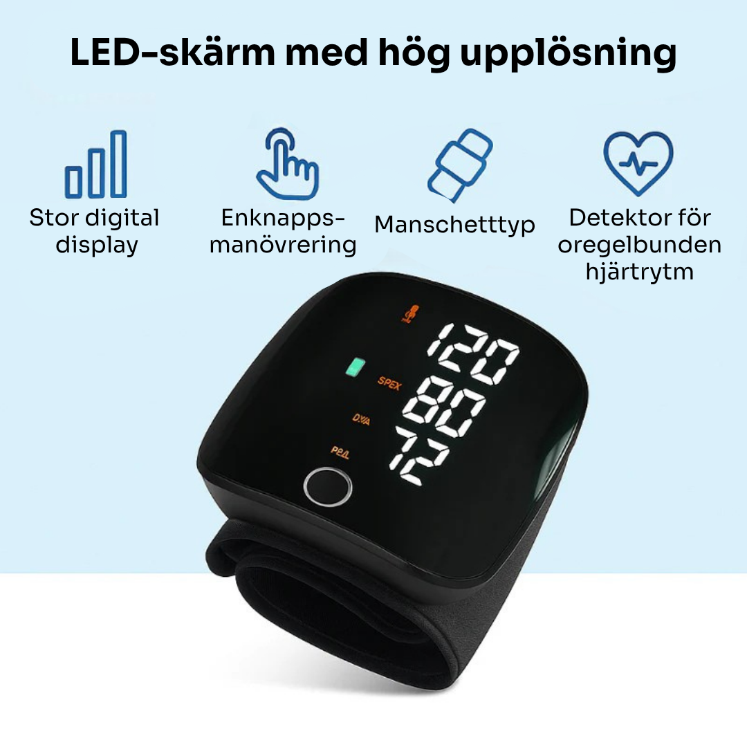 Serco™ Intelligent blodtrycksmätare Klinisk | Noggrannhet. När som helst, var som helst.
