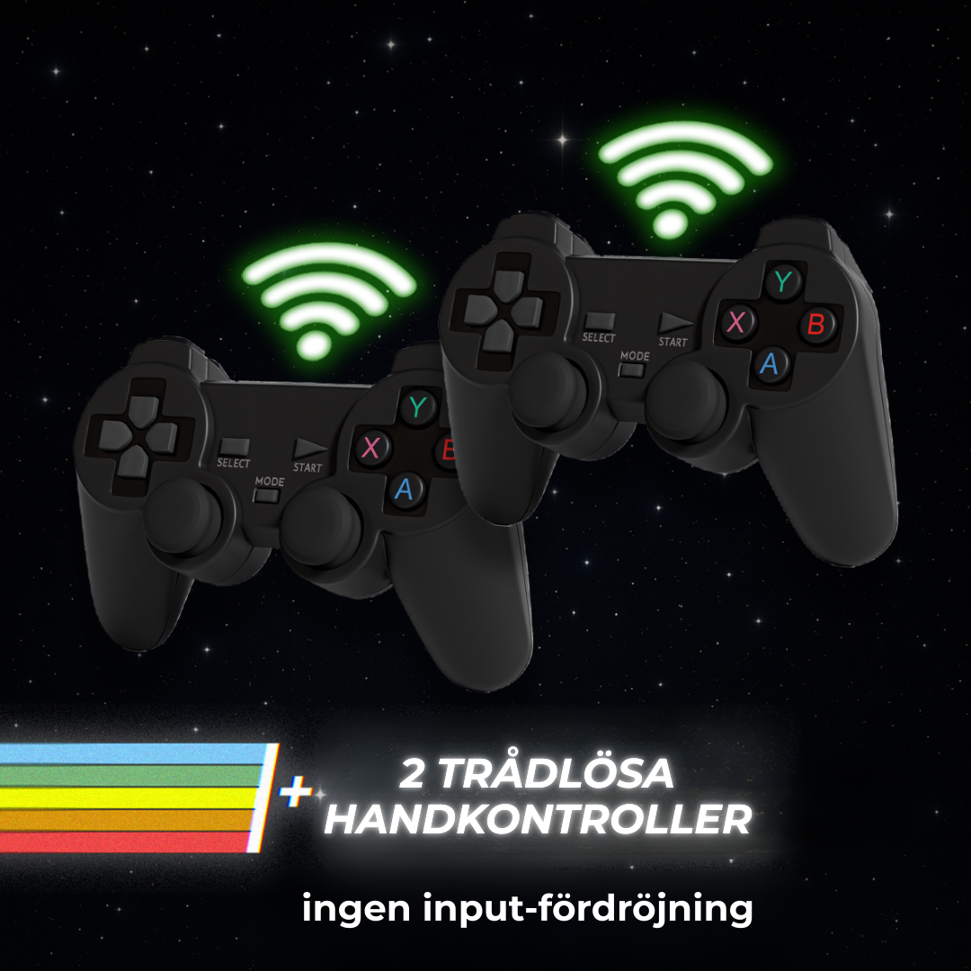 GameWave G11 Pro™ | Tänd upp din barndom på nytt – Den bästa retro gaming-renoveringen!