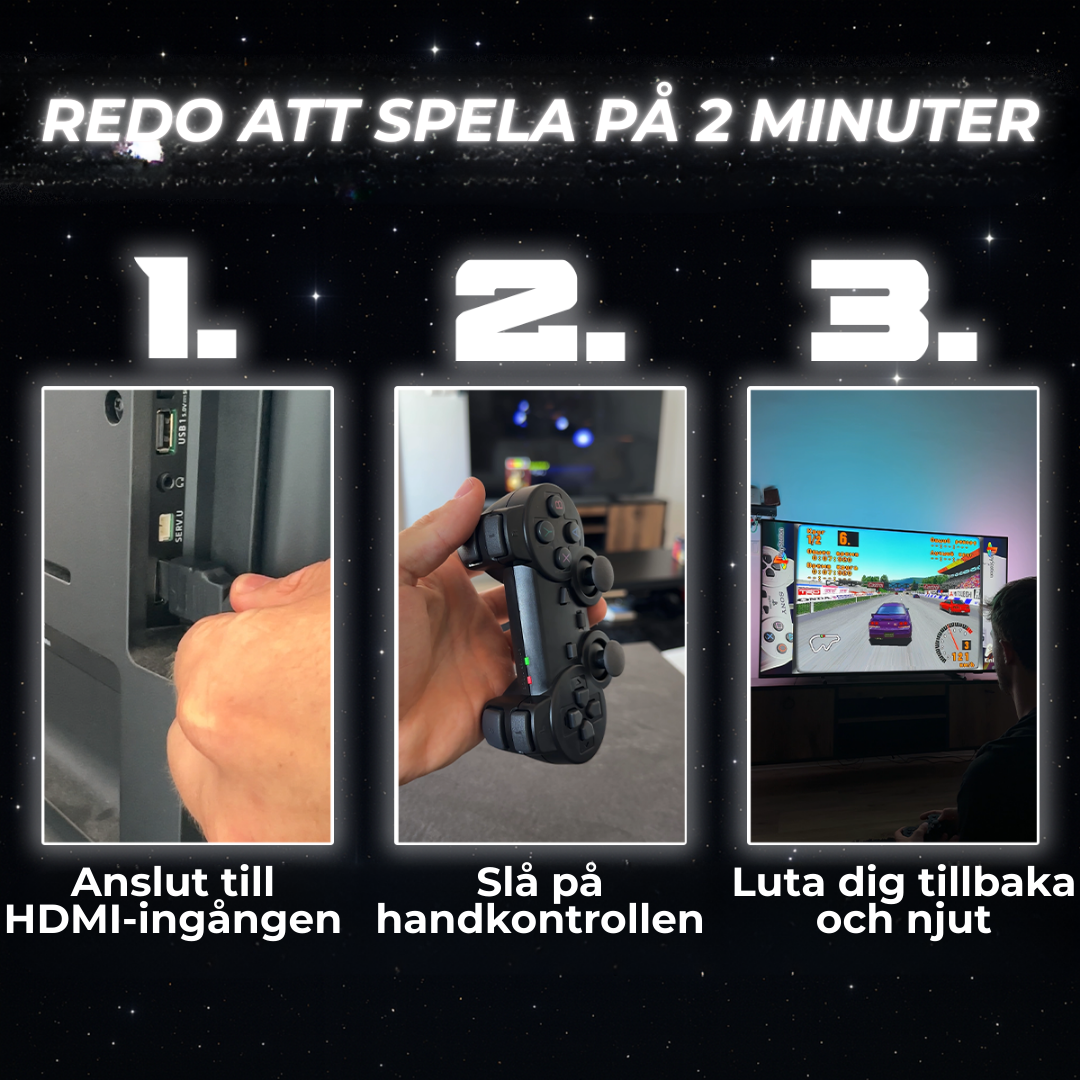 GameWave G11 Pro™ | Tänd upp din barndom på nytt – Den bästa retro gaming-renoveringen!