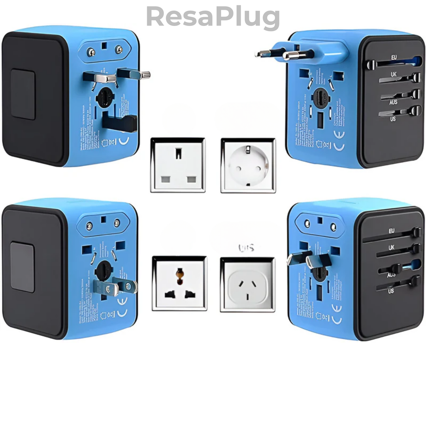 ResaPlug | Aldrig mer slut på batteri – detta är din ultimata reskamrat för en problemfri resa!