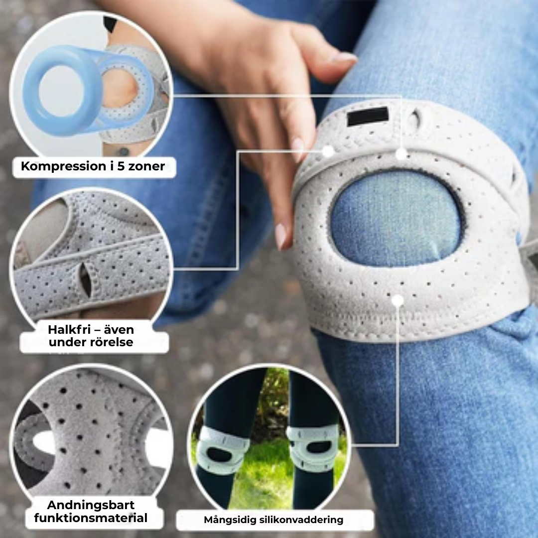 KneeRelief™ | Farväl till knäsmärta – Hej stabilitet och självförtroende!