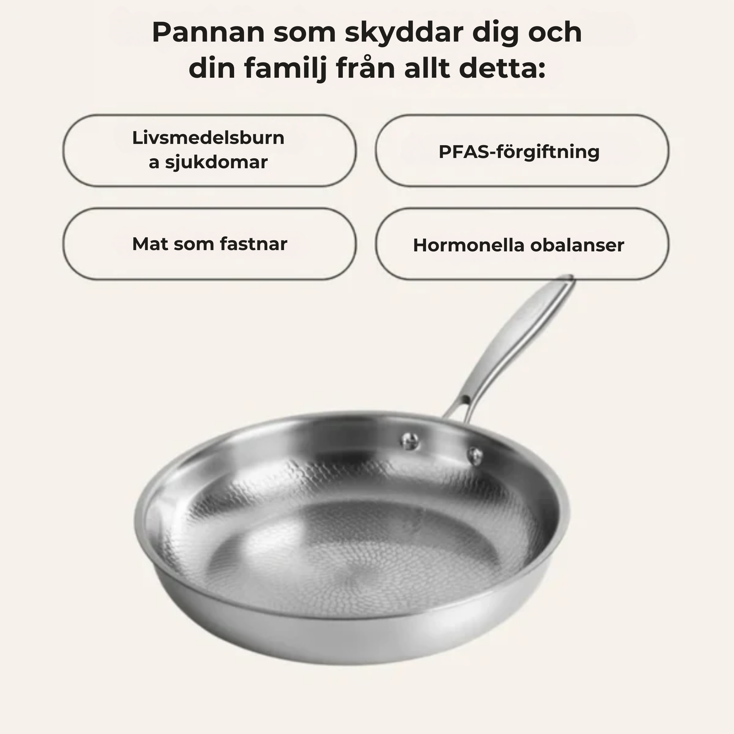 Titanpanna | Den Sista Pannan Du Någonsin Behöver – 100% Rent Titan