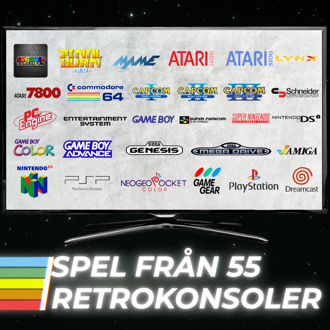 GameWave G11 Pro™ | Tänd upp din barndom på nytt – Den bästa retro gaming-renoveringen!