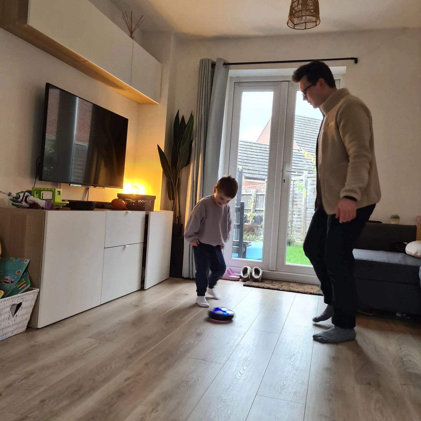 Svävboll | LED Hoverball Fotboll för Barn