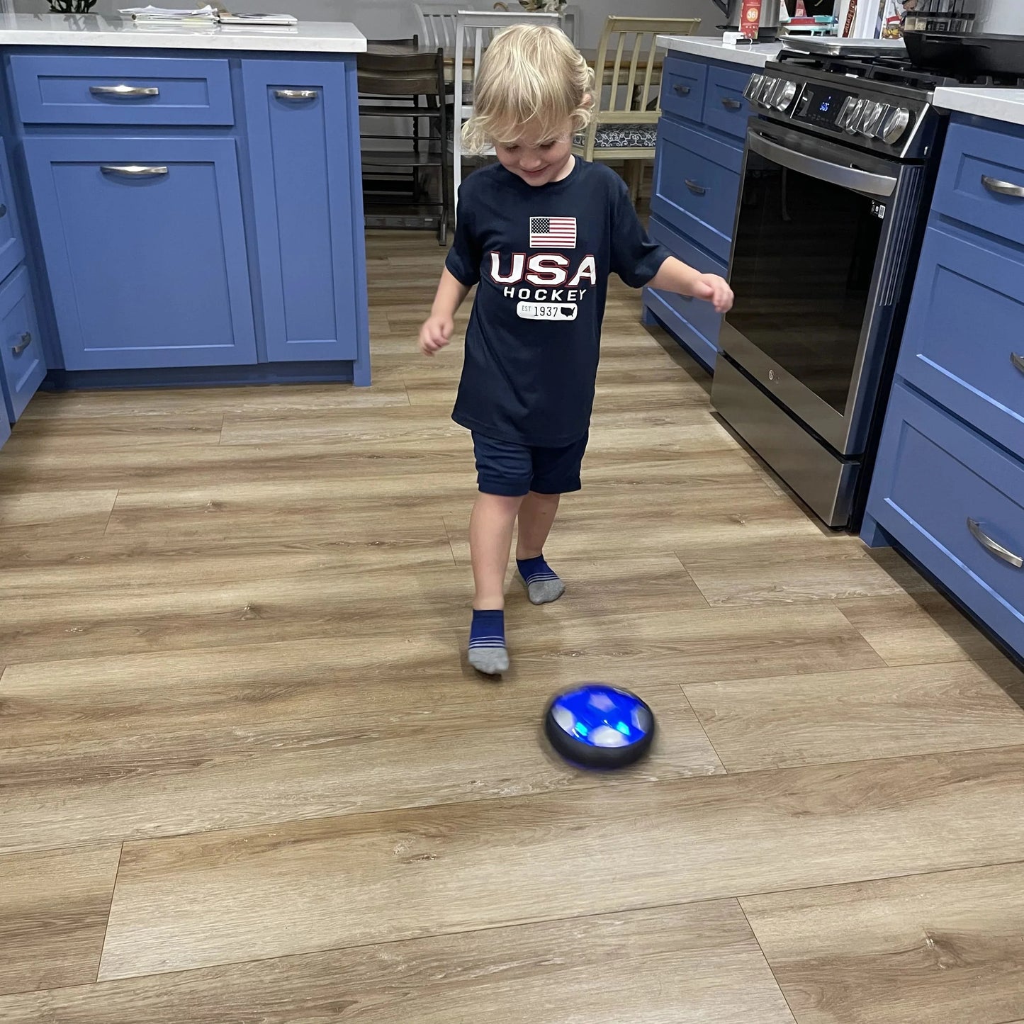 Svävboll | LED Hoverball Fotboll för Barn