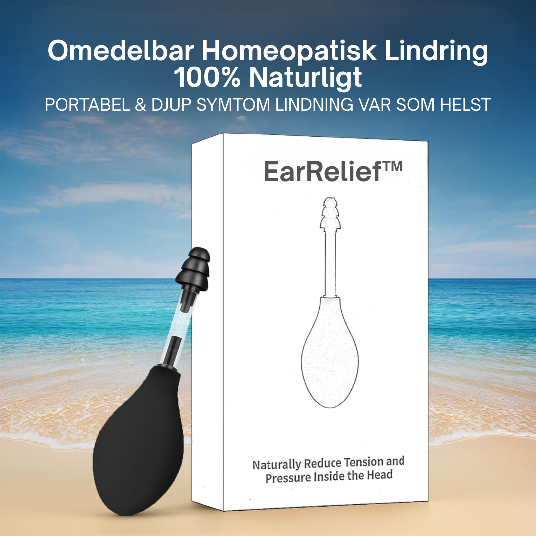 EarRelief™ | Sluta höra ljud som inte finns – upplev tystnaden igen!