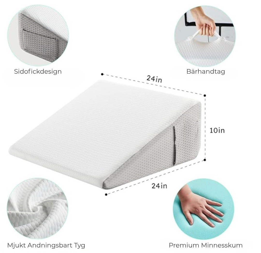 Sleqo™ | Ljusblockerande Sovmask i Siden