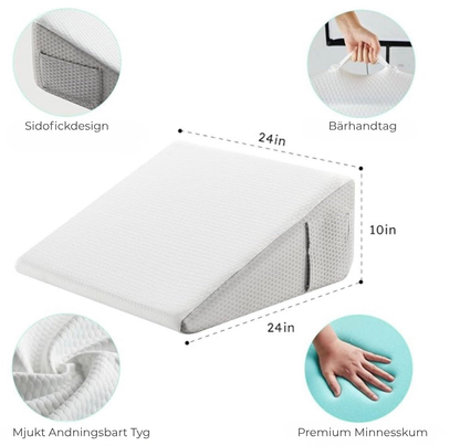 Sleqo™ | Ljusblockerande Sovmask i Siden