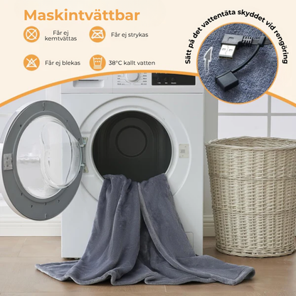 MysaVärme™ l Glemés bärbara uppvärmda sjal