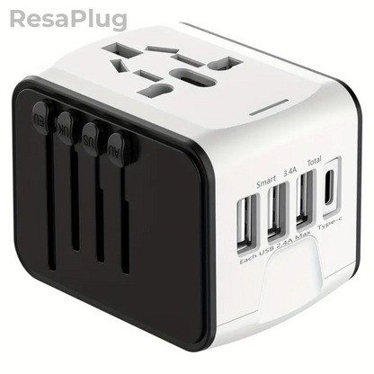 ResaPlug | Aldrig mer slut på batteri – detta är din ultimata reskamrat för en problemfri resa!