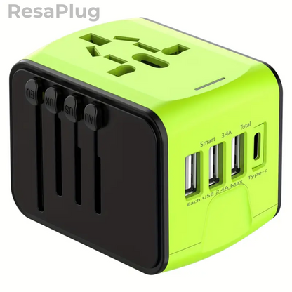 ResaPlug | Aldrig mer slut på batteri – detta är din ultimata reskamrat för en problemfri resa!