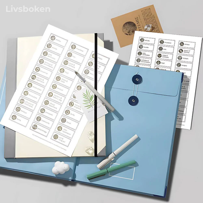 Livsboken | Pärm för viktiga dokument