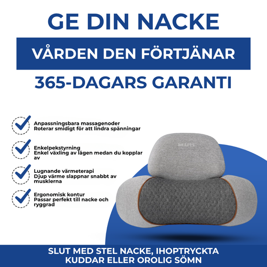 Nexora™ | Slut på nacksmärta: 3-i-1-enhet som återställer din ryggrad på 15 minuter om dagen
