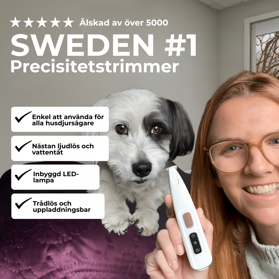 PupTrim™ | Från bråk vid pälsvården till mys på några minuter!