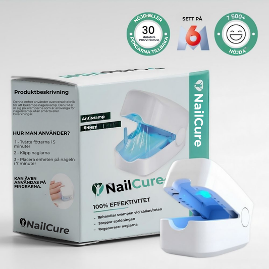 NailCure™ |Bli av med nagelsvamp för gott – se resultat på bara 3 veckor