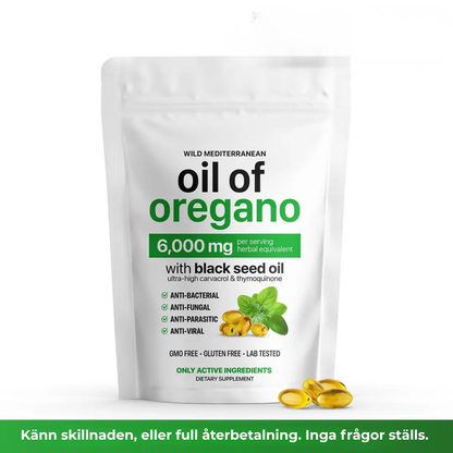 Oil of Oregano | Känn skillnaden på bara dagar – med naturens starkaste lilla droppe!