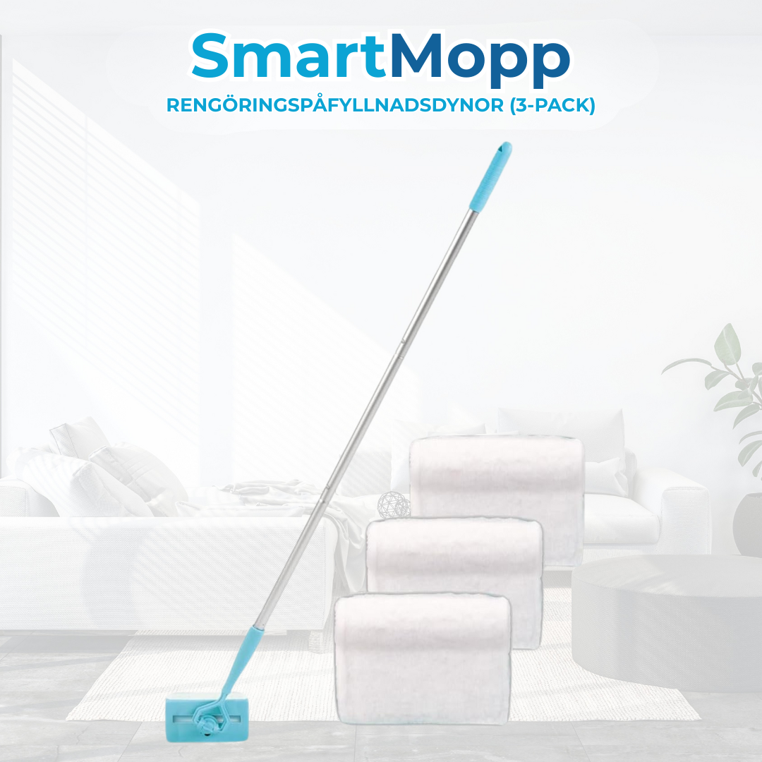 SmartMopp™ | Effektiv städning utan att böja dig eller klättra!