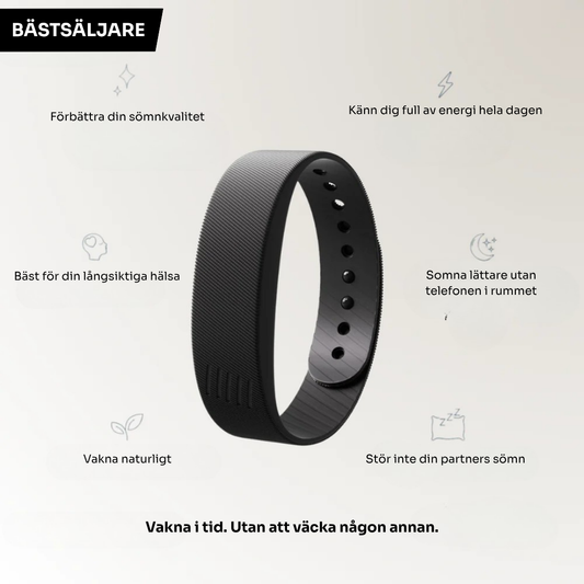 SilentRise™ – Den smarta vibrerande väckarklockan för djupsovare🌙