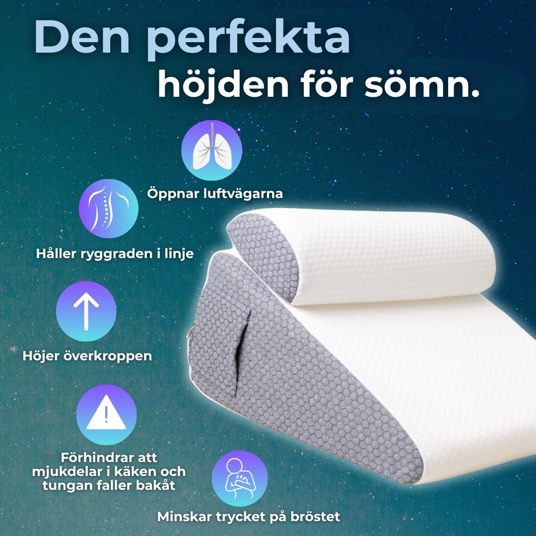 Sleqo™ | Ljusblockerande Sovmask i Siden