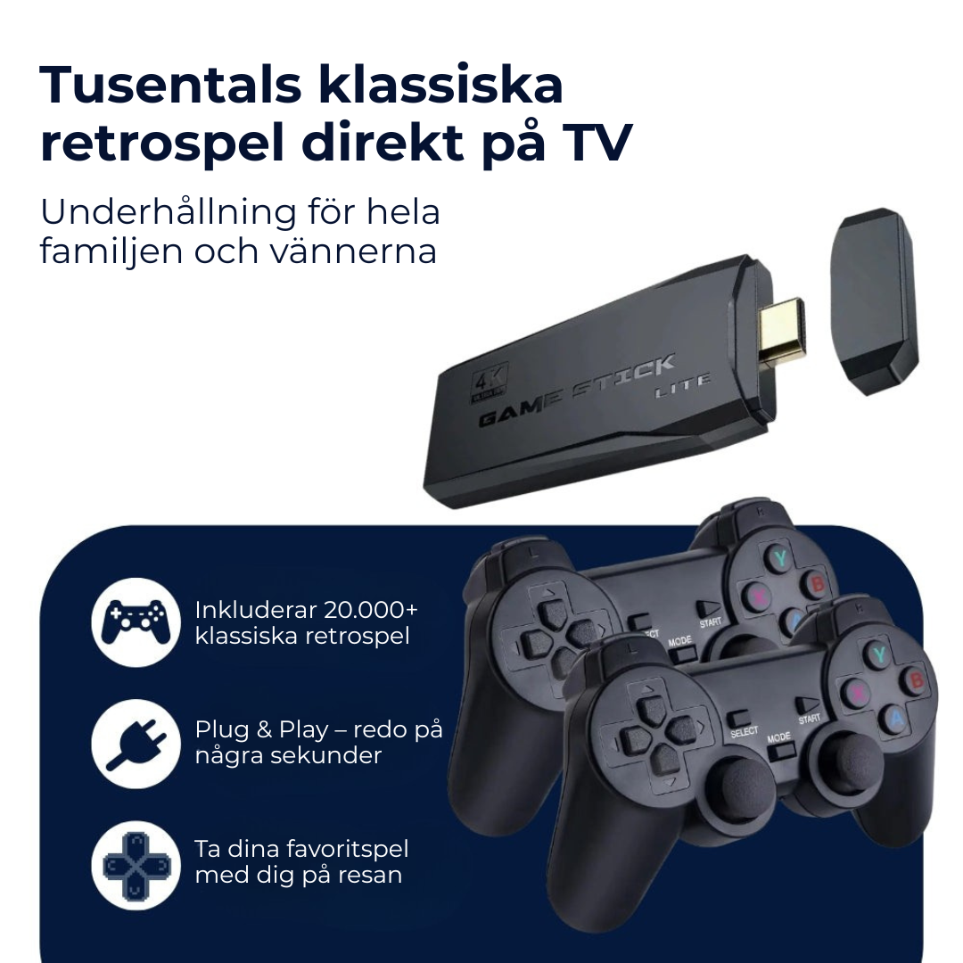 PlayRetro™ | När barndomen får nytt liv 🎮