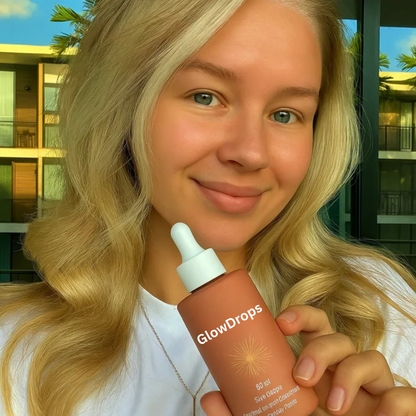GlowDrops™ | Strålande året runt – en perfekt solbränna utan solen