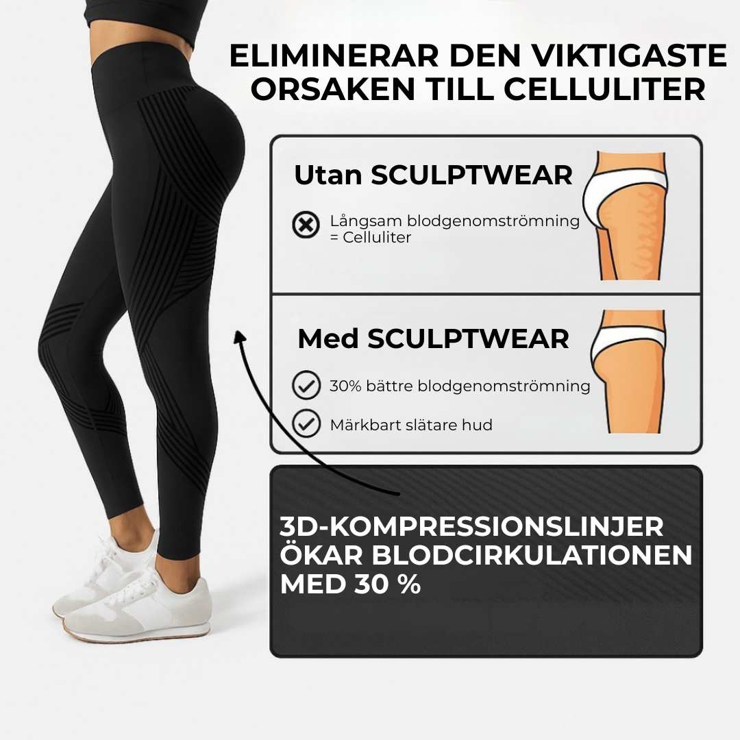 SculptWear | Sportleggings som gör celluliter osynliga