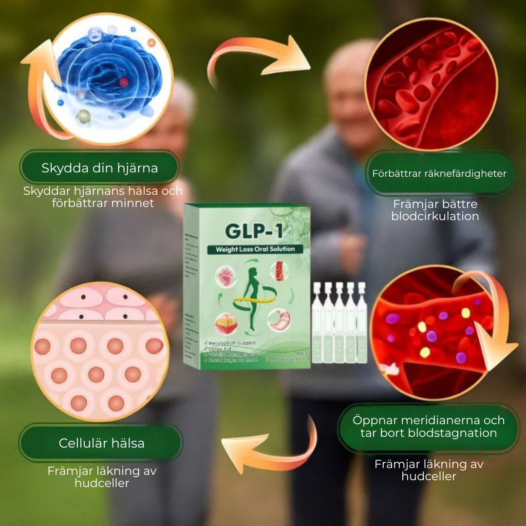 Nureava™ GLP-1 Formula | De naturliga dropparna som hjälper till att dämpa aptiten och återfå kontrollen