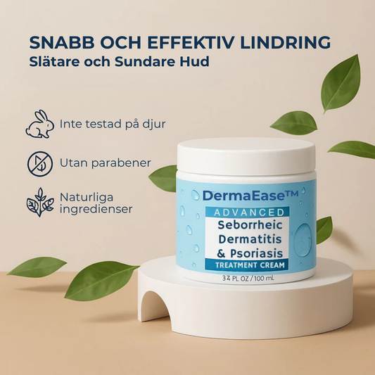 DermaEase™ | Naturlig lindring för kliande, röd och känslig hud