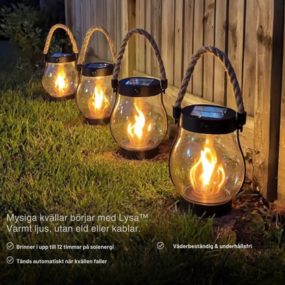 Lysa™  Sollykta | Förvandla dina kvällar – låt solen tända magin åt dig