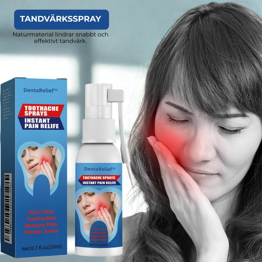 DentaRelief™ | Lindra smärta och irritation på några minuter – naturligt och säkert