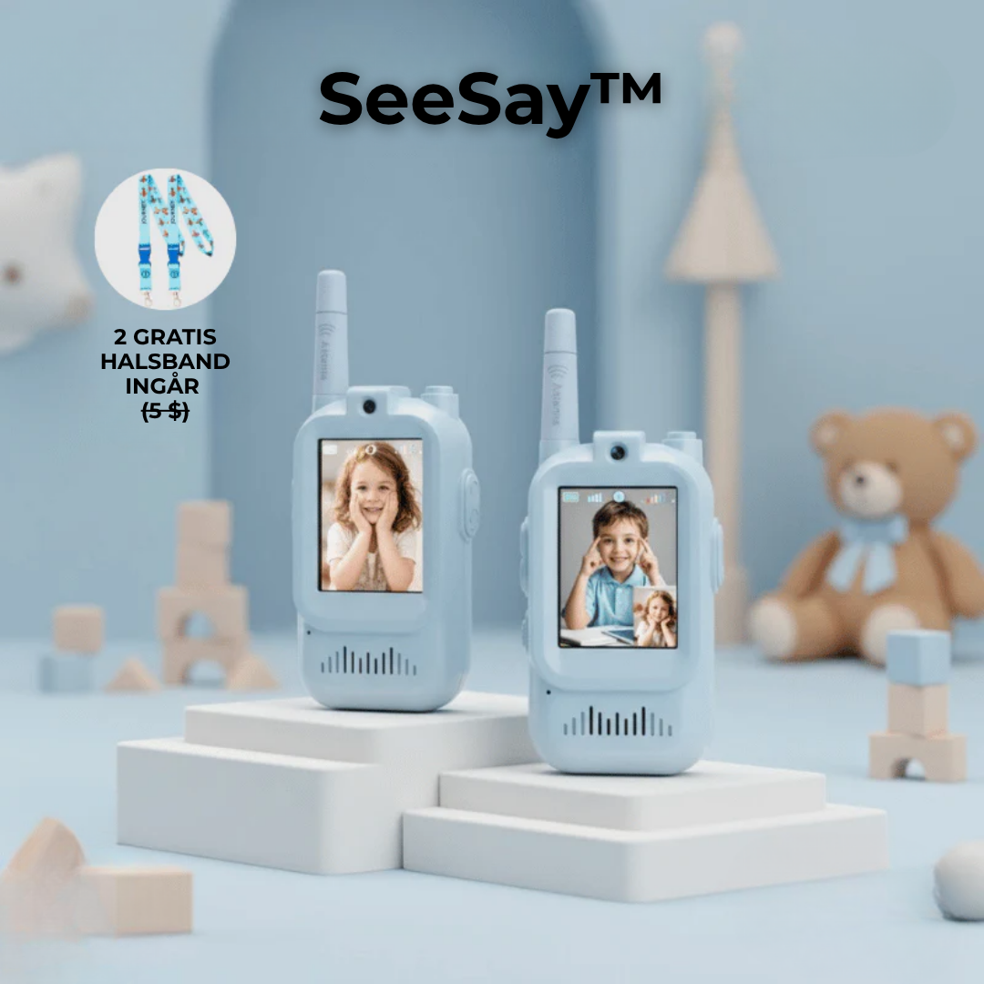 SeeSay™ | Video-Walkie-Talkies för Barn