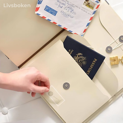 Livsboken | Pärm för viktiga dokument