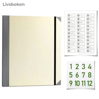 Livsboken | Pärm för viktiga dokument
