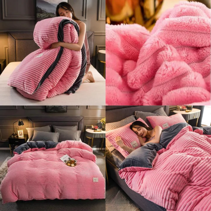 Fluweel Fleece Påslakan | Håller dig extra varm under kyliga dagar!