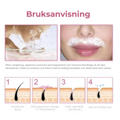 HairEase™ | Mjuk, hårfri hud utan stubb – direkt från roten