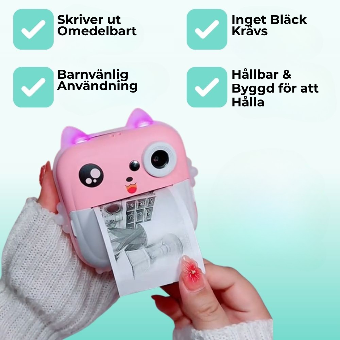 MiniMem™ | Omedelbar bläckfri kamera