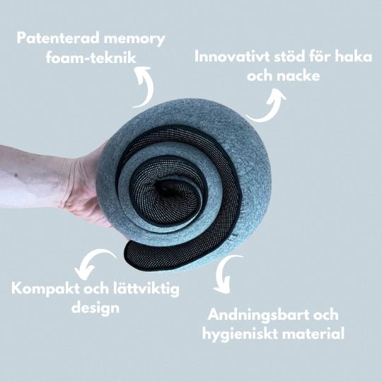 ReseDröm™ | Säg adjö till nackvärk och obekväm sömn när du reser!