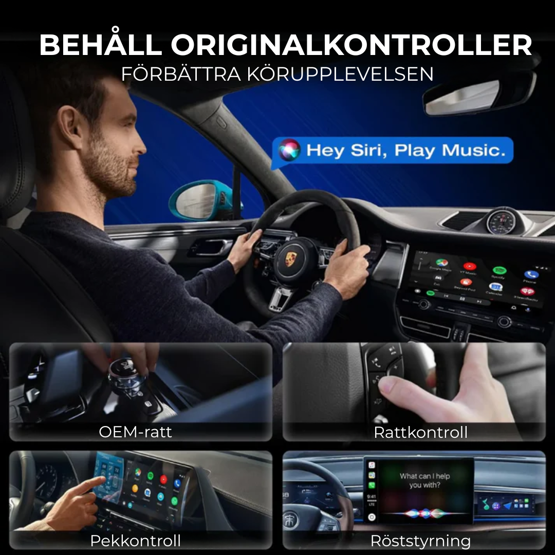 AutoSynk™ | Enkel anslutning för varje resa – ingen konfiguration krävs.
