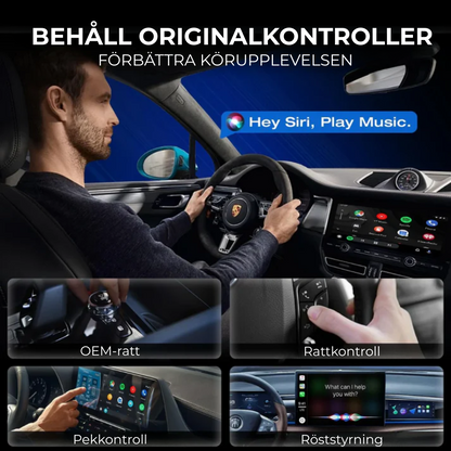 AutoSynk™ | Enkel anslutning för varje resa – ingen konfiguration krävs.